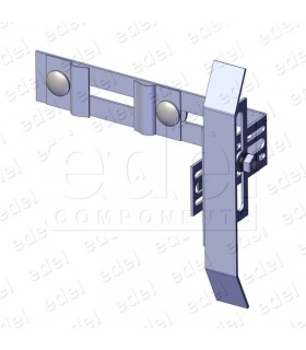 CONJUNTO SOPORTE PATIN PARA INSTALACION EN GUIA