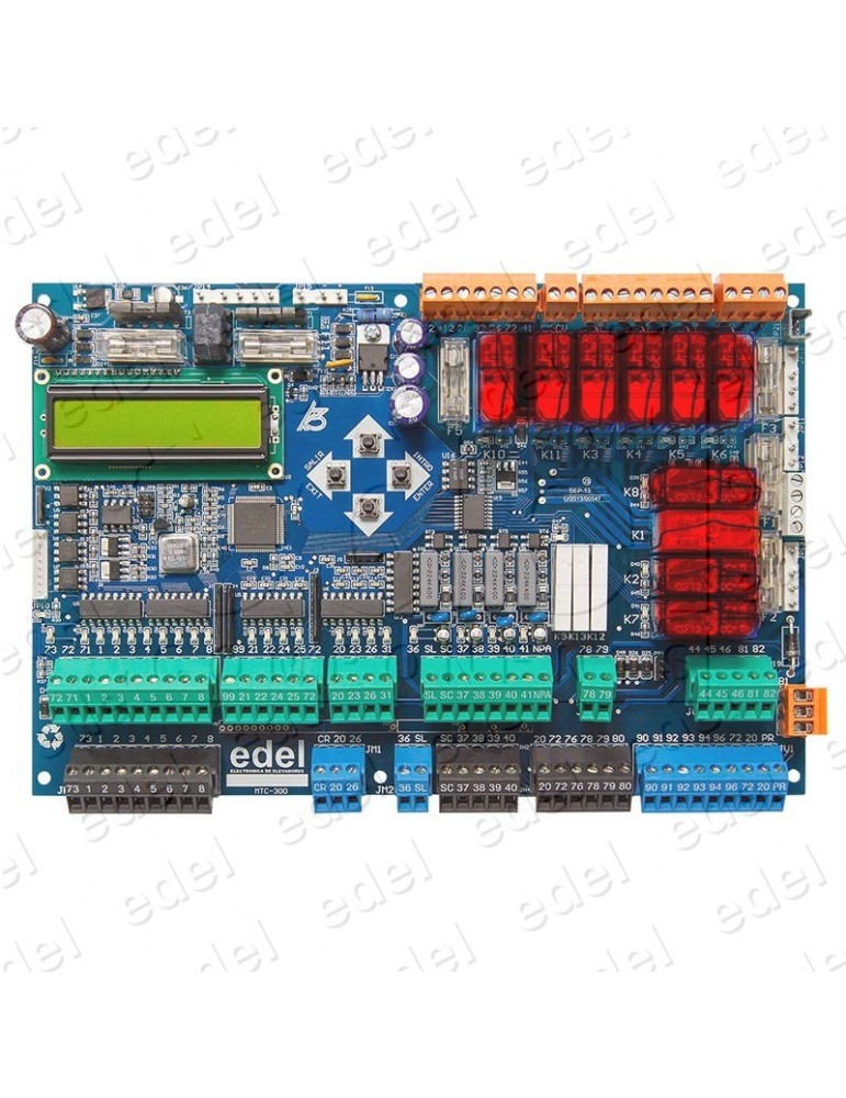 PLACA BASE MANIOBRA EDEL K3 74278-C (SIN RELÉS)