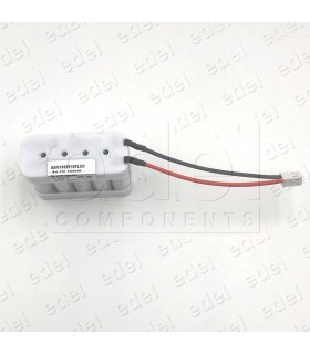 M2322-1+CONECTOR PACK BATTERY 12V NiCd 1000 MAh. BB + CAP AND CONNECTORS