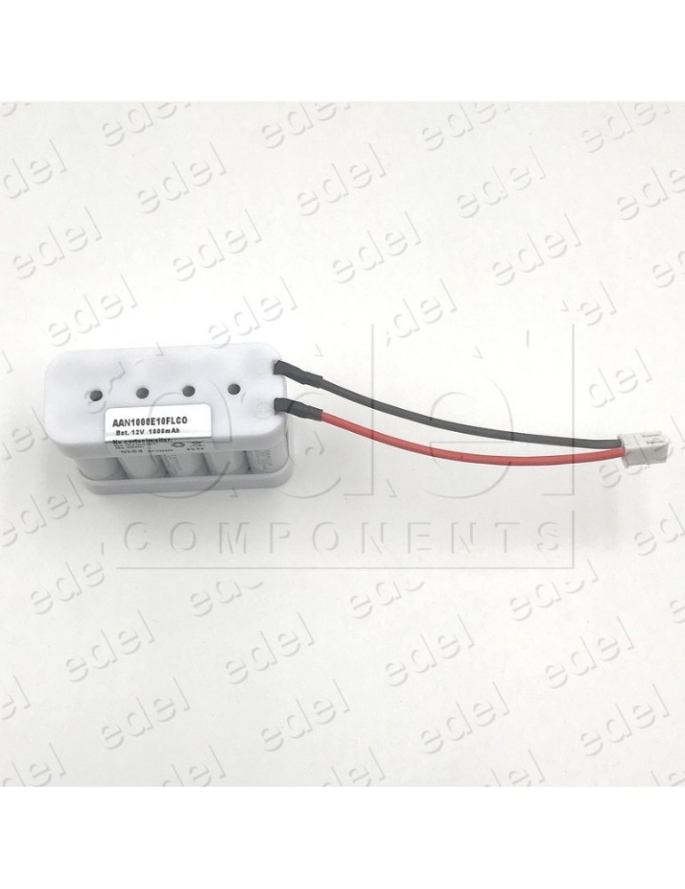 M2322-1+CONECTOR PACK BATTERIE 12V NiCd 1000 MAh. BB + TAPON ET CONNECTEURS