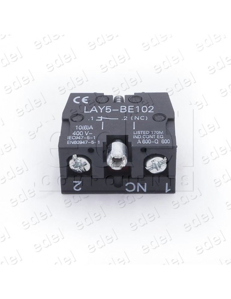 LAY5-BE102 CAMARA CONTACTO NC SETA/SELECTOR