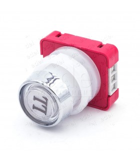 111T2 000124 PUSH BUTTON JMT T2 1NO  LIGHT 24V LED RED  LL