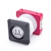 111T4 000112 BOUTON JMT T4 1NO  LUM. 24V LED ROUGE  LL