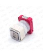 111TA 000124 BOUTON JMT TA 1NO  LUM. 24V LED ROUGE  0