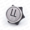 PULSADOR HUNTER MD-7 1NO LUMINOSO 24V ROJO "LL"