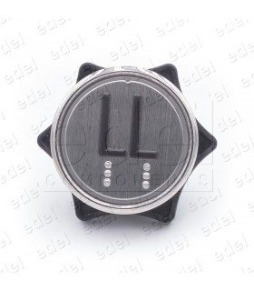 PUSH BUTTON HUNTER MD-7 1NO LIGHT 24V RED "LL"