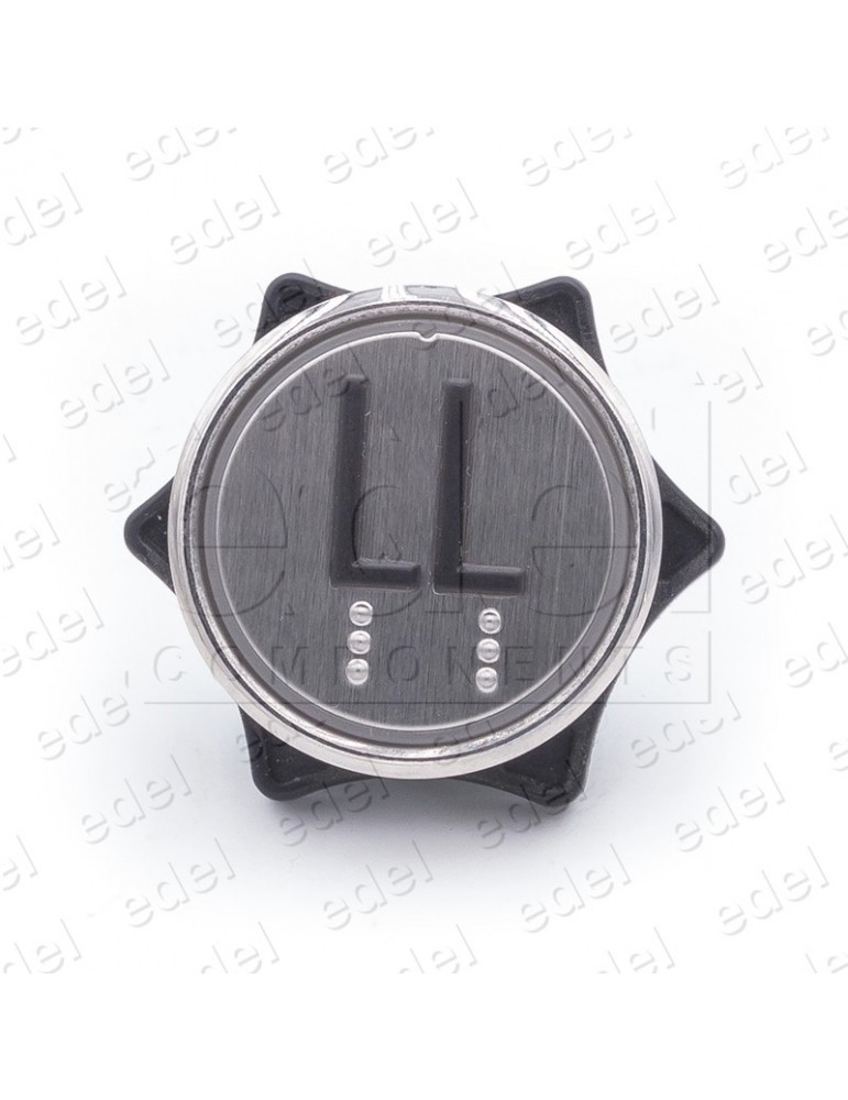 PUSH BUTTON HUNTER MD-7 1NO LIGHT 24V RED "LL"