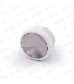 FAA25090AD119 PULSADOR OTIS 2000 RED.ANILLO BLANCO SATINADO SIN LUMINOSO