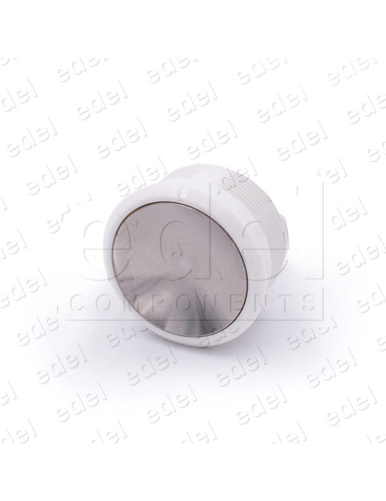 FAA25090AD119 PULSADOR OTIS 2000 RED.ANILLO BLANCO SATINADO SIN LUMINOSO