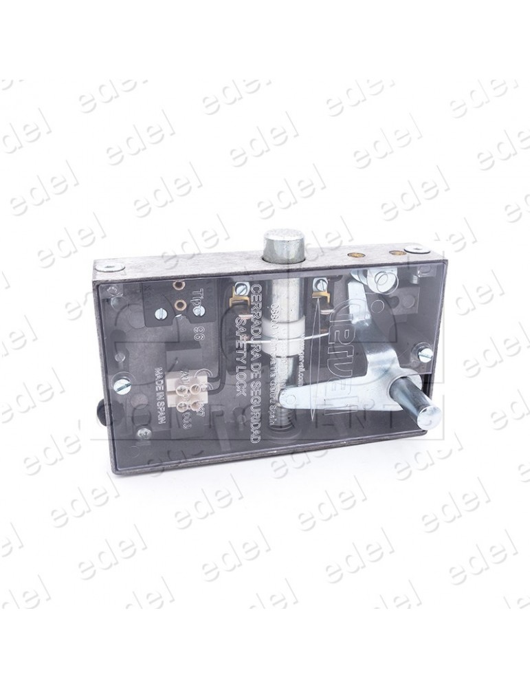 03.096.0F.AN SAFETY LOCK GERVALL LATERAL ACT. FLAT LOCKING PIN  WITHOUT AUX. CONTACT NO HAND