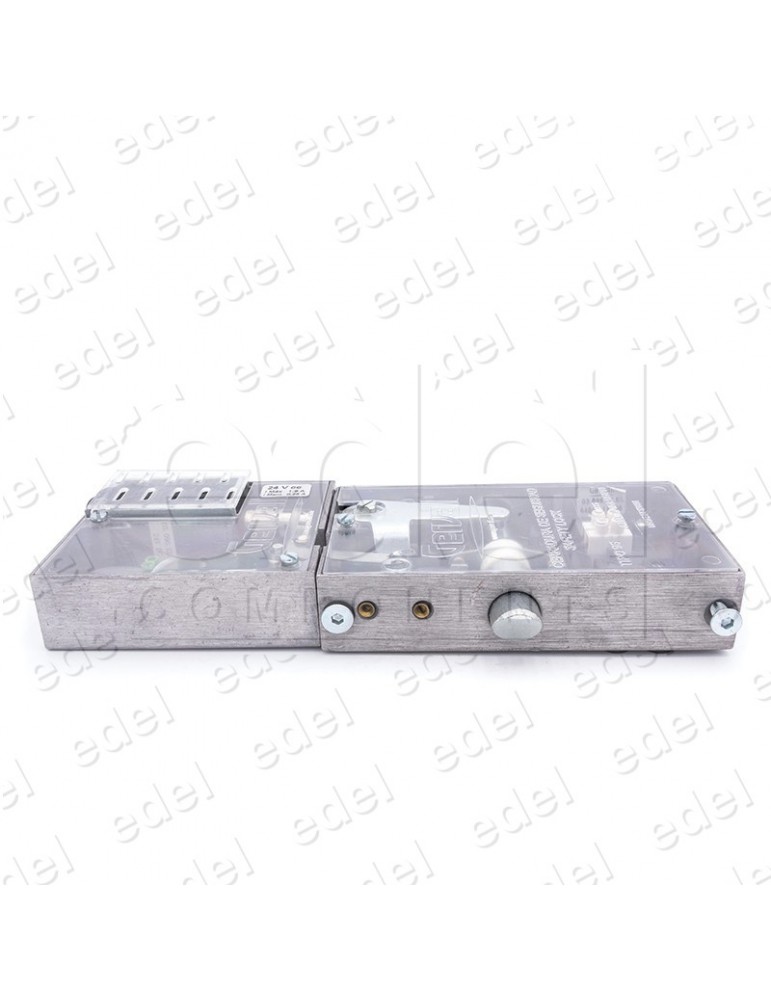 03.096.0F.EL SAFETY LOCK GERVALL ACC.ELÉCTRICO 24 VDC CHAMFERED LOCKING PIN  WITHOUT AUX. CONTACT NO HAND