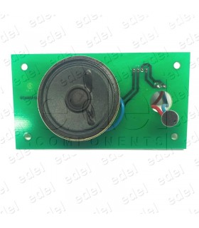 5124321-1 PLACA MICRO/ALTAVOZ TELESERVICIO ORONA ARCA II ( MÓDULO DE AUDIO )