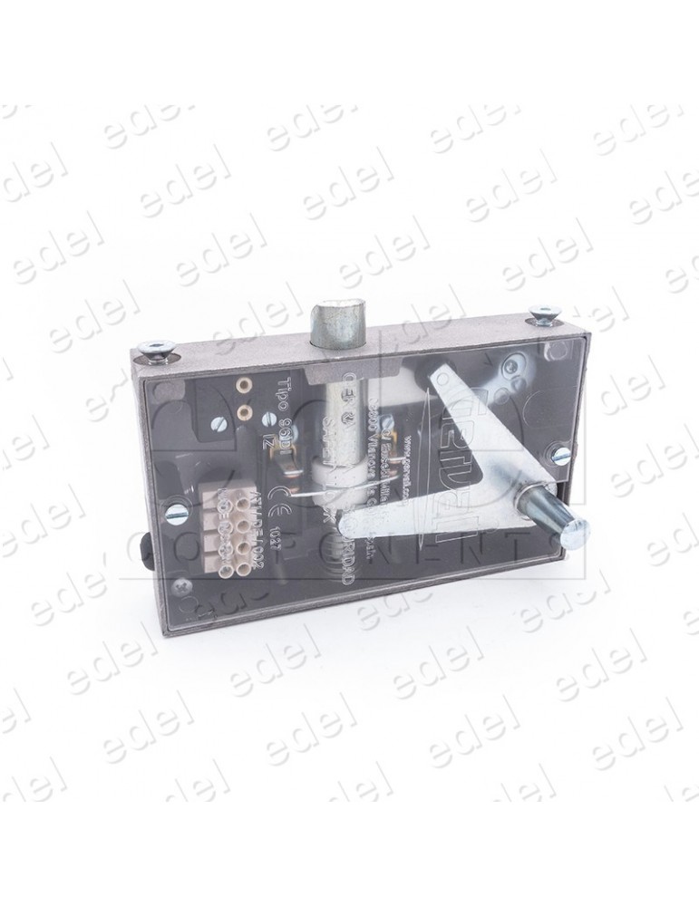 03.096.IZ.00 SAFETY LOCK GERVALL LATERAL ACT. CHAMFERED LOCKING PIN  WITH AUXILIARY CONTACT  HAND LEFT