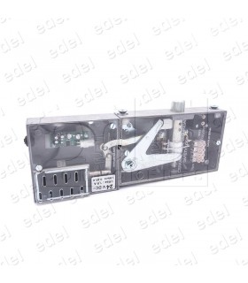 03.096.DE.E0 SAFETY LOCK GERVALL ELECTRIC.  ACTION  CHAMFERED LOCKING PIN WITH AUX. CONTACT RIGHT HAND