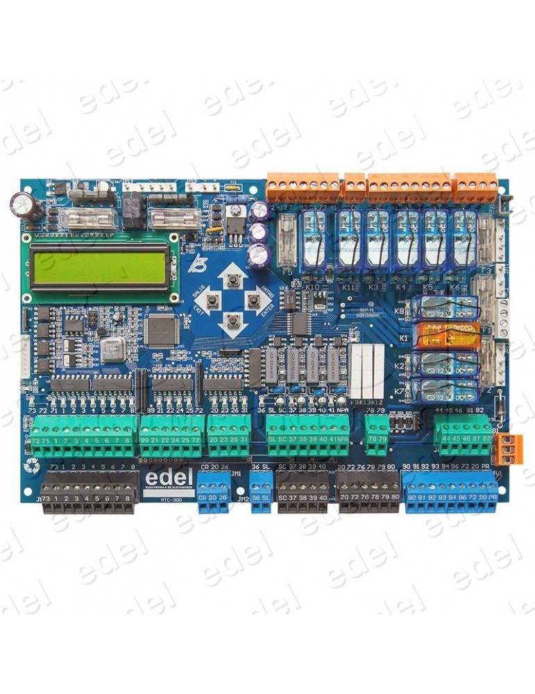 PLACA BASE MANIOBRA EDEL K3 74278-C (CON RELÉS)