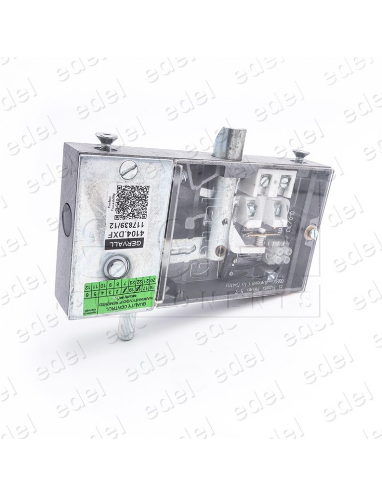 4104.DXFN-1 SAFETY LOCK ALJO FRONT ACT. WITH AUX. CONTACT CHAMFERED LOCKING PIN  RIGHT NORMAL CONTACT W/OUT HOUSING