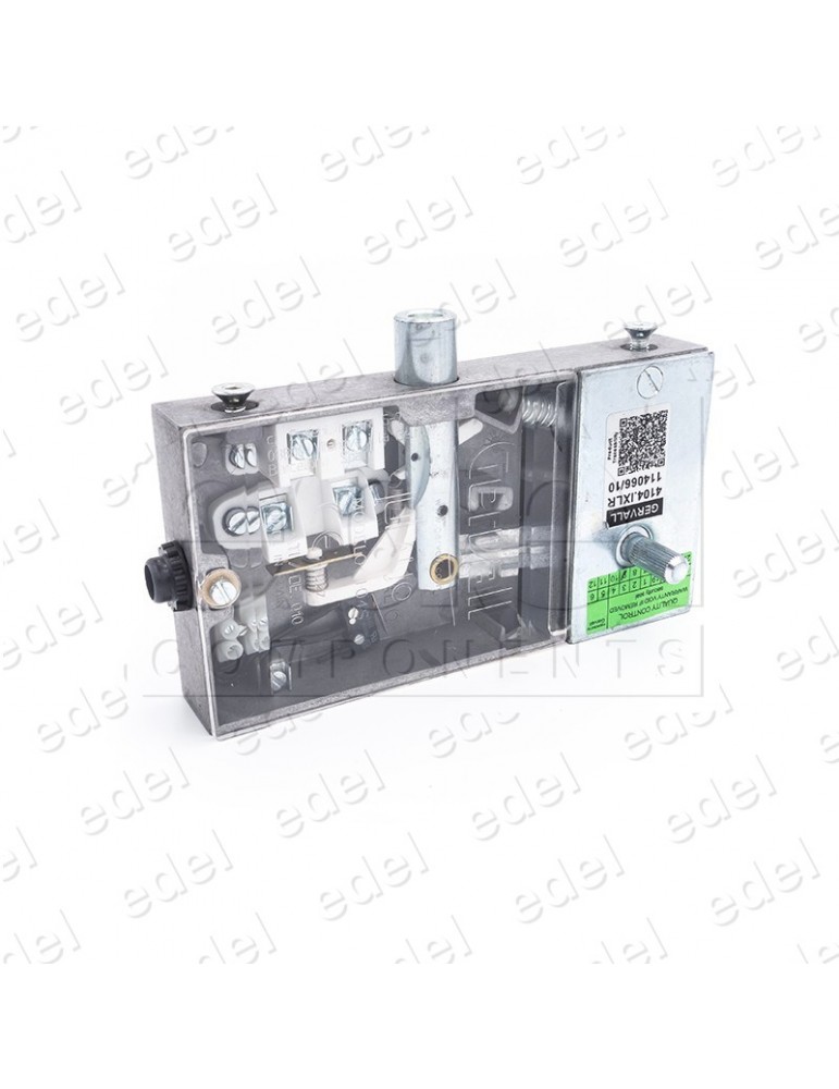 4104.IXLNR-1 CERRADURA SEGURIDAD ALJO ACC.LATERAL C/CONTACTO AUXILIAR PESTILLO PLANO IZQUIERDA C/NORMAL S/ALOJAMIENTO