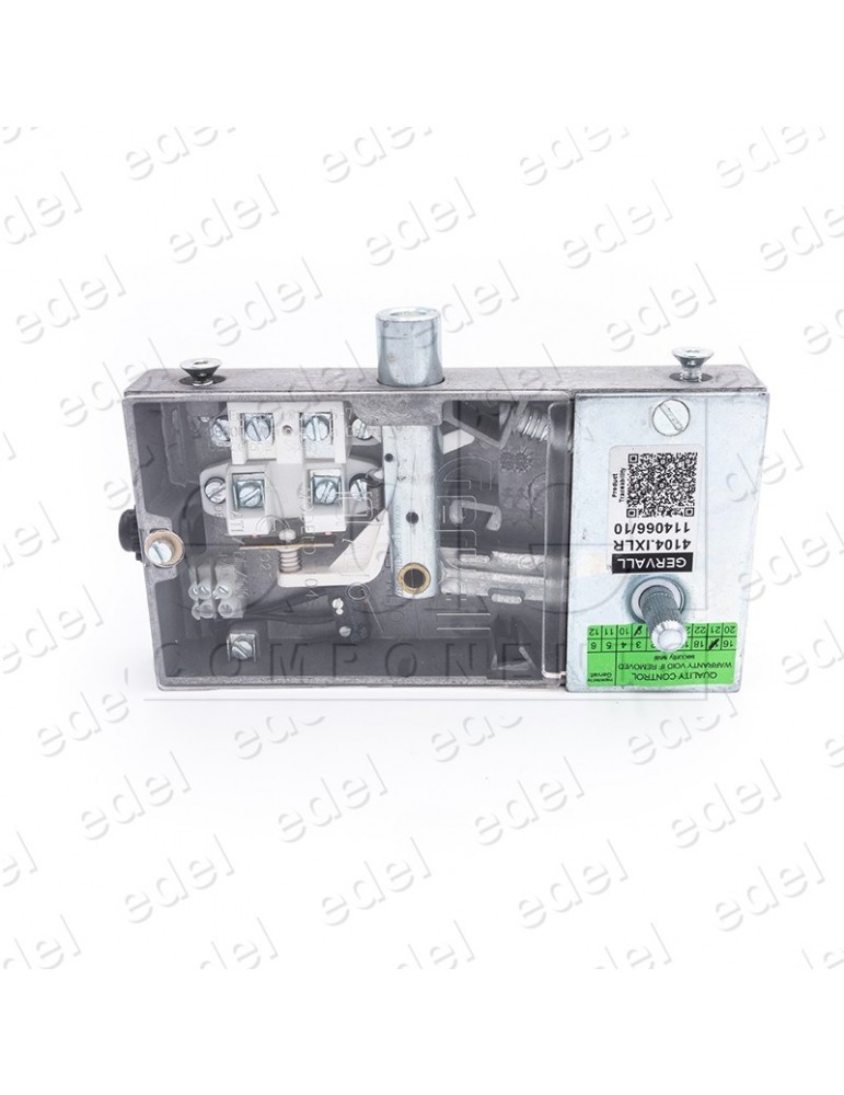 4104.IXLNR-1 CERRADURA SEGURIDAD ALJO ACC.LATERAL C/CONTACTO AUXILIAR PESTILLO PLANO IZQUIERDA C/NORMAL S/ALOJAMIENTO