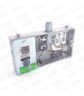 4104.DXLN-1 SAFETY LOCK ALJO SIDE ACT. WITH AUX. CONTACT CHAMFERED LOCKING PIN RIGHT C/NORMAL W/OUT HOUSING