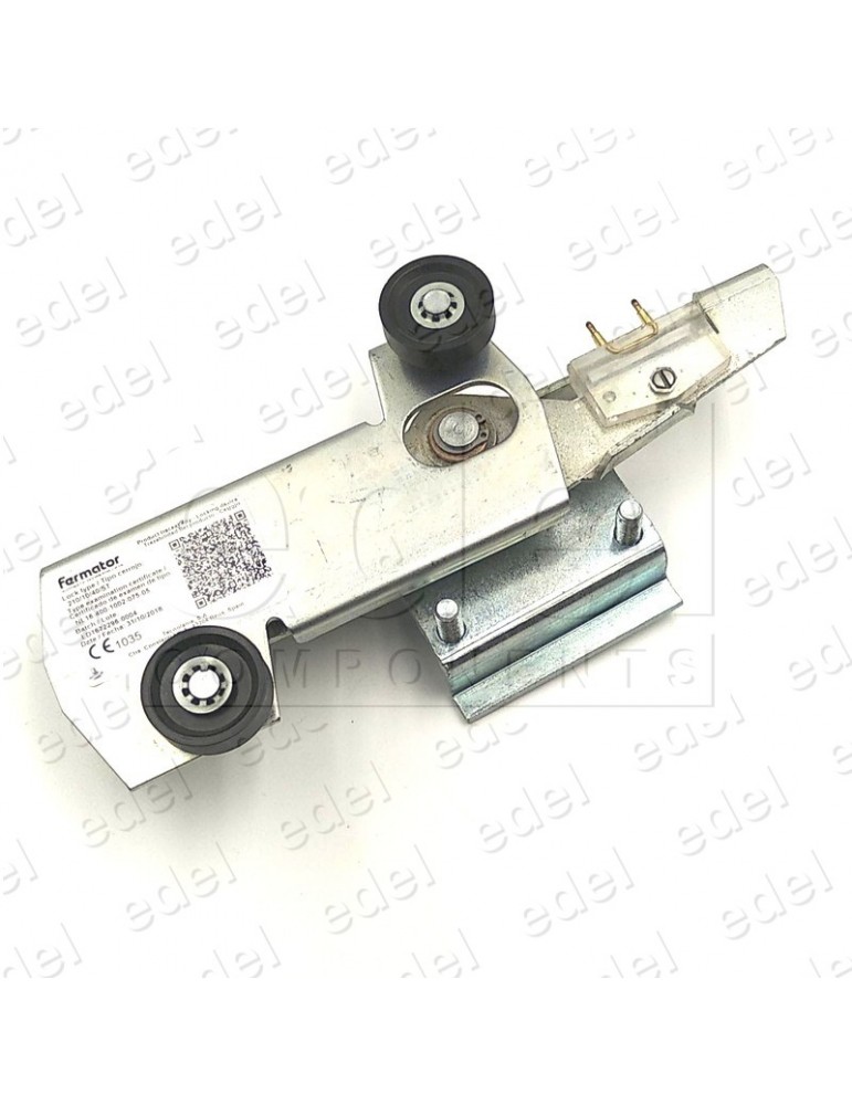 CSP-4000.RD000 SET SUPPORT FERMATOR LOCK LANDING AUT. DOOR + WHEEL HOLDER PLATE MODEL 40/10 RIGHT OPENING