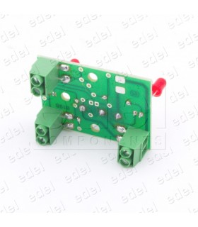 CIRCUITO PULSADOR SQ 2 LUMINOSOS ROJOS