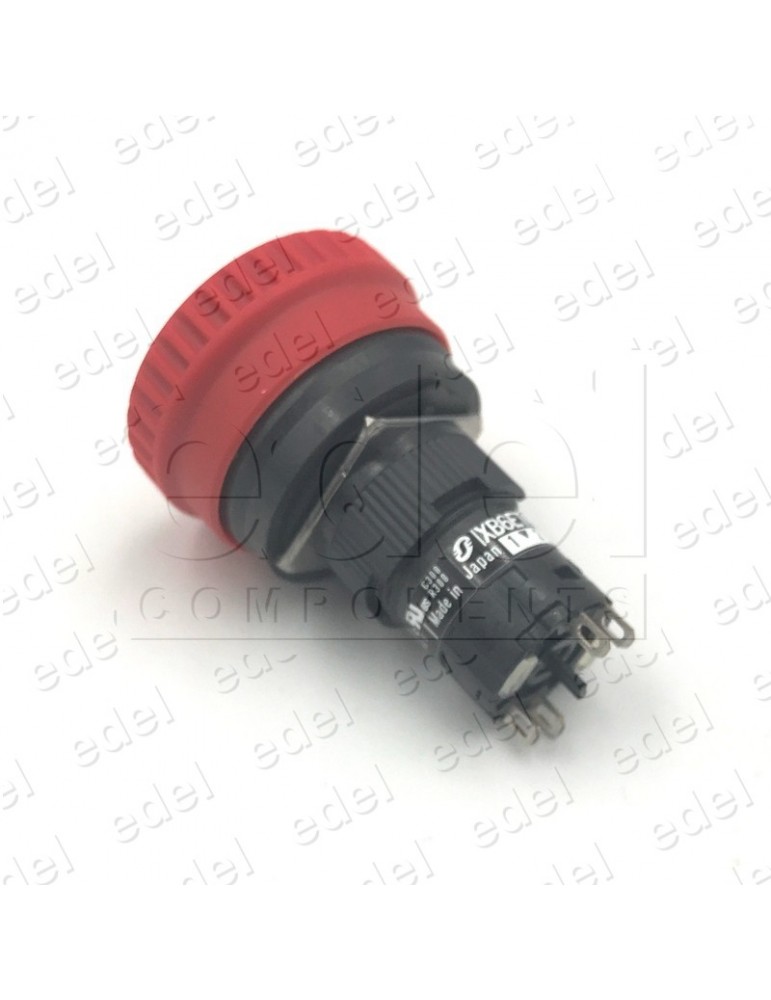 SETA DE EMERGENCIA SCHNEIDER 16MM GIRO 2NC