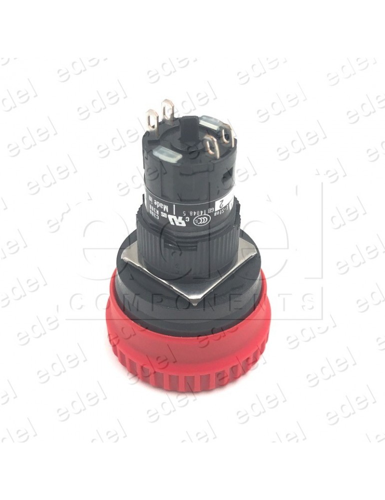 SETA DE EMERGENCIA SCHNEIDER 16MM GIRO 2NC