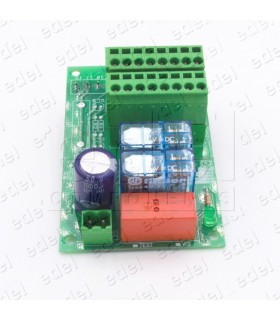 1005591 PLACA OPERADOR FAIN DOBLE EMBARQUE 2 CONECTORES