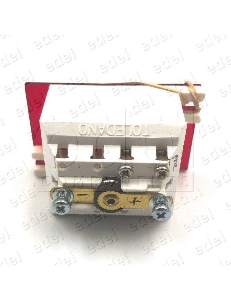 111CA000124999 PULSADOR JMT CA 1NO LUMINOSO 24V LED ROJO FB