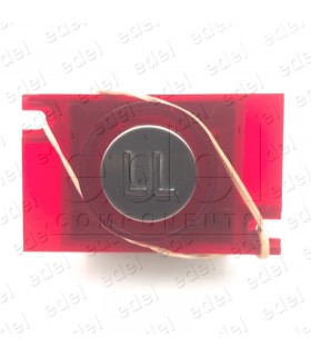 PULSADOR JMT CA 1NO LUMINOSO 24V LED ROJO LL