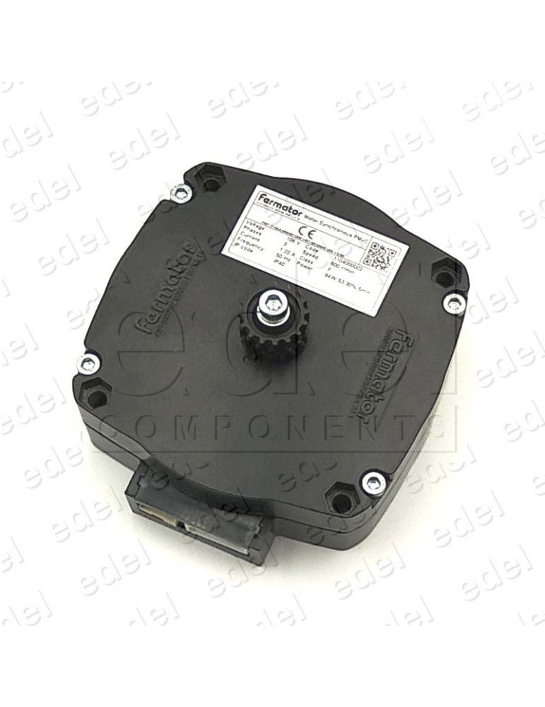 CMT-PME050 MOTEUR FERMATOR. VF SYNCHRONE 50HZ AVEC CODEUR PIGNON POUR COURROIE EAGLE