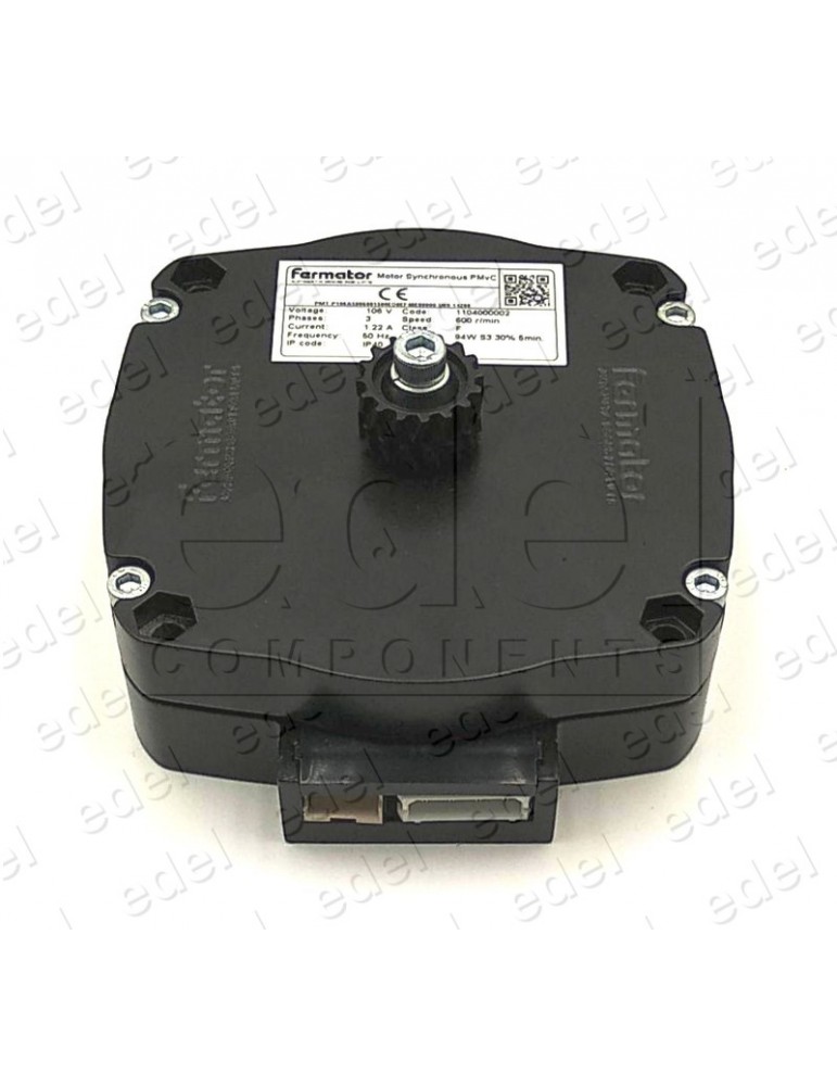 CMT-PME050 MOTEUR FERMATOR. VF SYNCHRONE 50HZ AVEC CODEUR PIGNON POUR COURROIE EAGLE