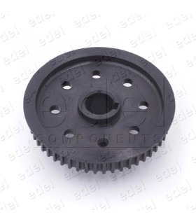PPO-00DC.P0000 REDUCTION PULLEY FOR TOOTHED BELT WITH COTTER PIN DOOR BUS FERMATOR