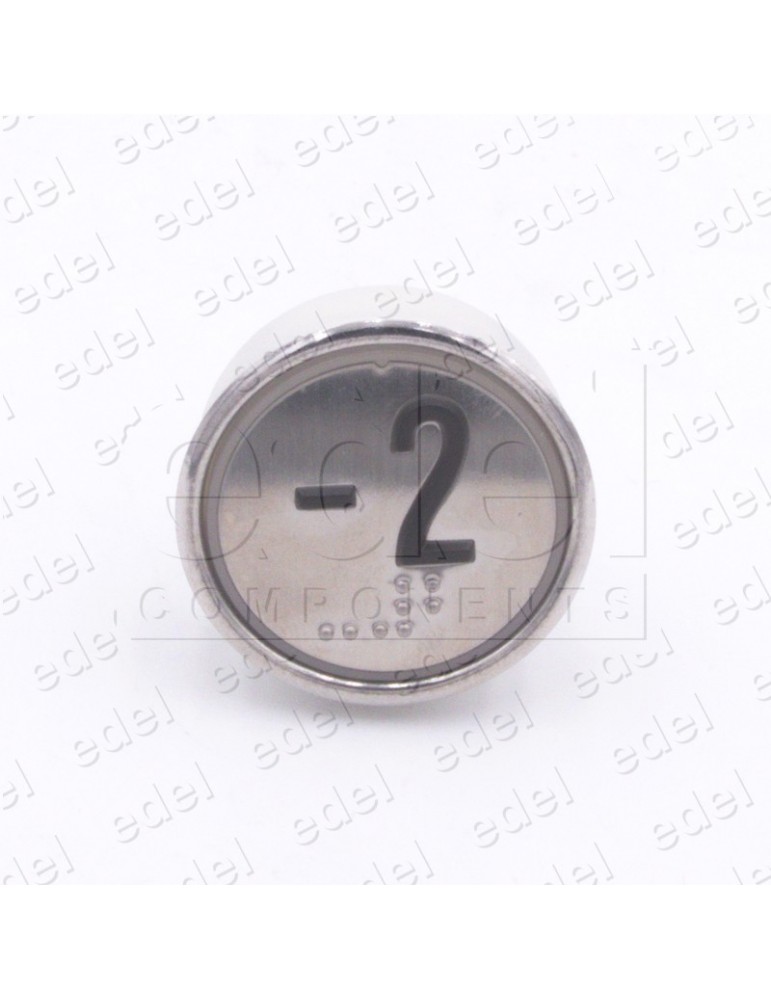 PUSH BUTTON HUNTER MD-7 1NO LIGHT 24V RED "-2"