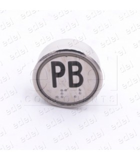 PUSH BUTTON HUNTER MD-7 1NO LIGHT 24V RED "PB"
