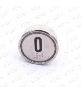 PUSH BUTTON HUNTER MD-7 1NO LIGHT 24V BLUE "0"
