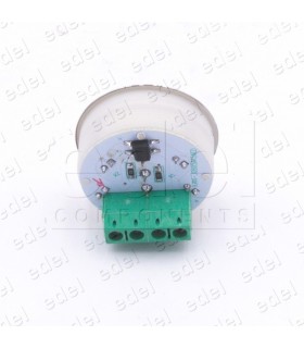 PUSH BUTTON HUNTER MD-7 1NO LIGHT 24V BLUE "3"
