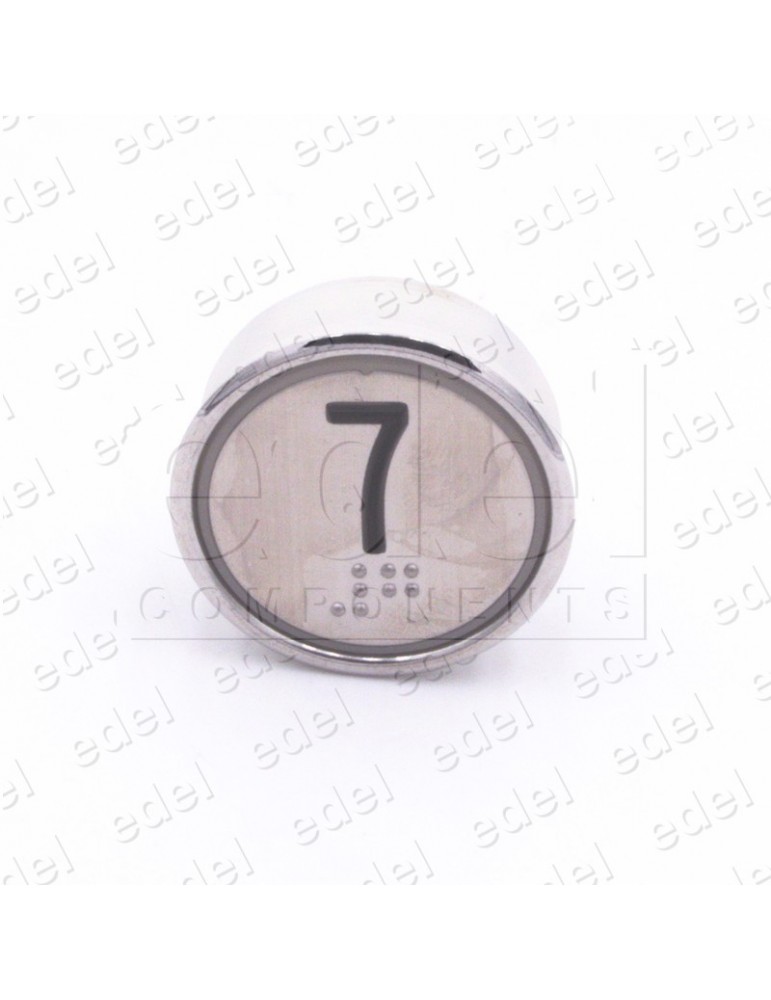 PUSH BUTTON HUNTER MD-7 1NO LIGHT 24V BLUE "7"