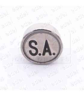 PUSH BUTTON HUNTER MD-7 1NO LIGHT 24V BLUE "SA"