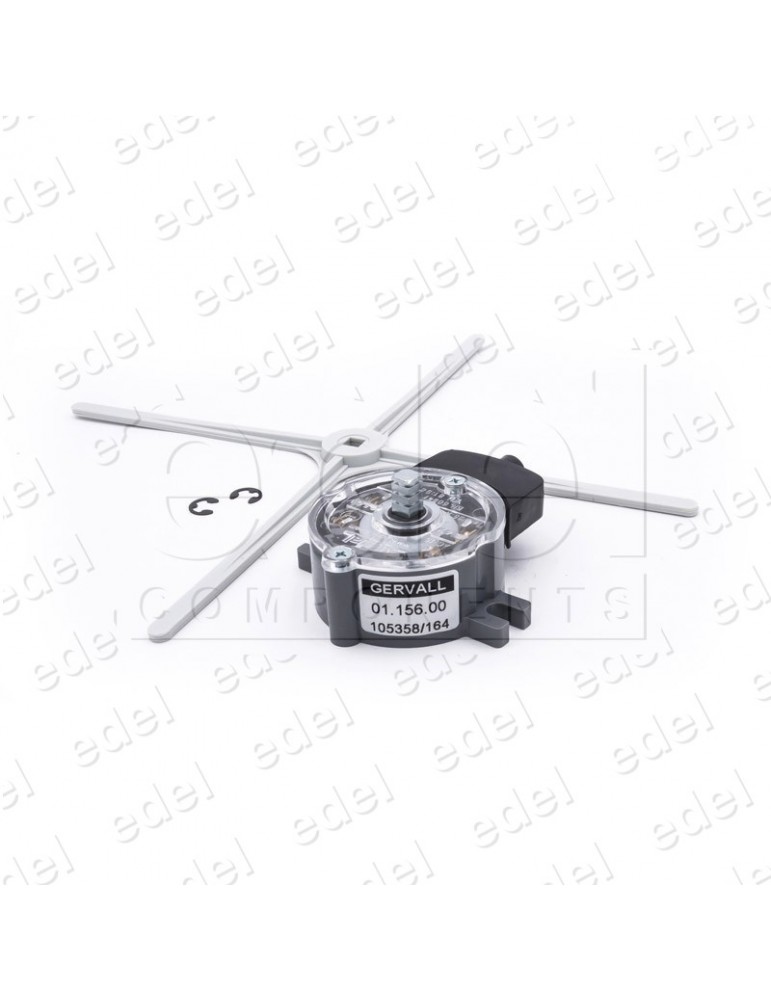 01.156.00 PARADOR DE ASPAS GERVALL 156 INTERRUPTOR 2 CONTACTOS NO