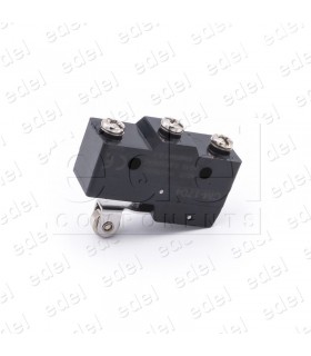 MICRO WITH BUTTON AND ROLLER SCREW TERMINALS