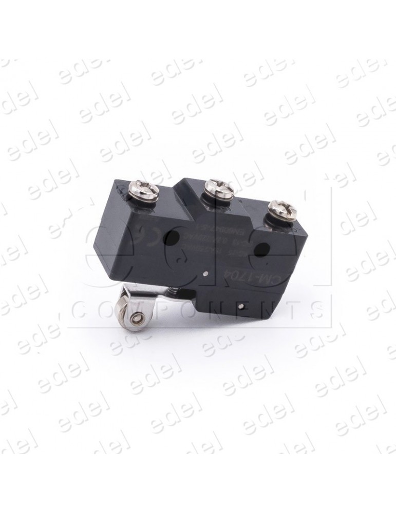 MICRO WITH BUTTON AND ROLLER SCREW TERMINALS