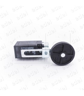 PLASTIC CONTACT ROTATING HEAD ADJUSTABLE LEVER WITH ROLLER 50MM