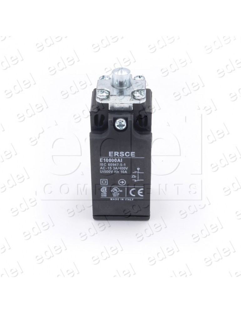 CONTACT DE PLASTIQUE AVEC BOUTON RUPTURE BRUTALE