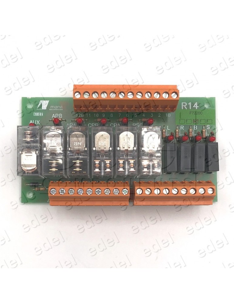 PLACA RELES MARVI R-14