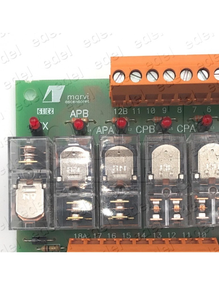 PLACA RELES MARVI R-14