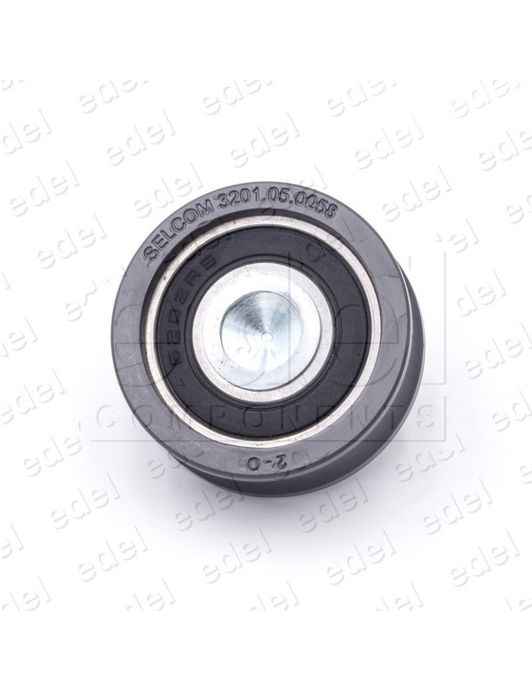 2C1A050058 RUEDA INFERIOR PUERTA WITTUR-SELCOM HIDRA EXCÉNTRICA 43X16XMM EJE 12MM