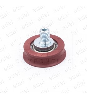 KM605760G01 RUEDA PUERTA KONE EXCENTRICA D44/10MM W12MM