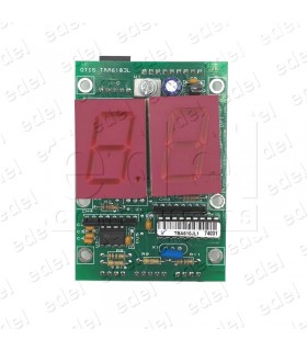 TBA610JL1 PLACA DISPLAY OTIS 7 SEGMENTOS