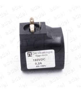 CA100072 BOBINE SIMPLE ELECTROVALVE WITTUR 180 VCC